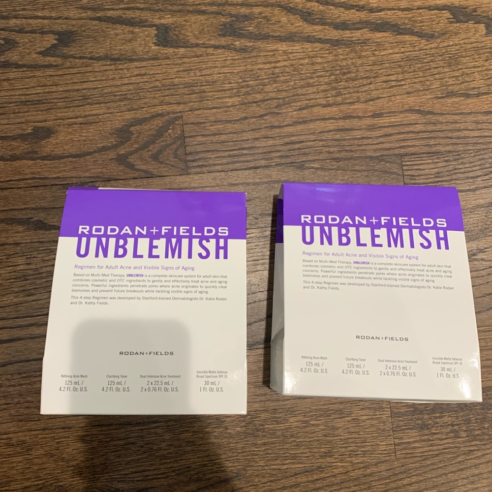Rodan and Fields Unblemish regimen x2